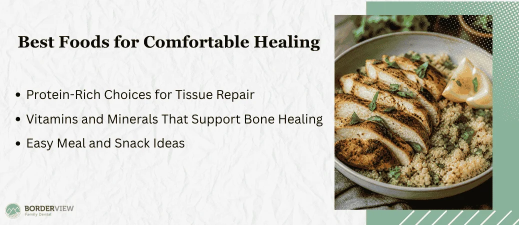 Best Foods to Support Comfortable Healing