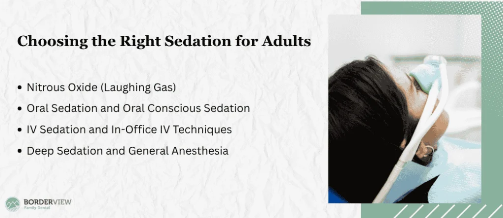 Comparing Sedation Options for Adults
