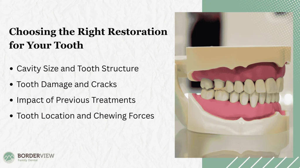 How Dentists Decide Crown or Filling